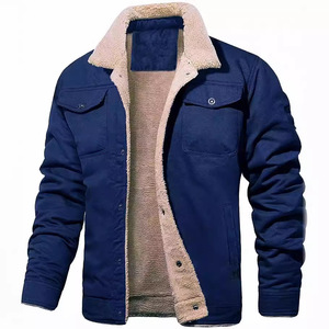 <span class=keywords><strong>Veste</strong></span> d'hiver pour homme Fitspi, nouvelle collection, doublée en <span class=keywords><strong>polaire</strong></span>, vêtements de travail en coton, <span class=keywords><strong>veste</strong></span> décontractée, manteaux pour homme, fabrication en usine - Product Image 3
