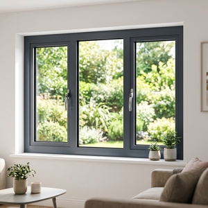 Fenêtres coulissantes modernes à triple vitrage, isolation thermique, <span class=keywords><strong>aluminium</strong></span>, vue panoramique, zones côtières, certifiées NFRC, alliage d'<span class=keywords><strong>aluminium</strong></span> - Product Image 5