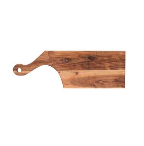 Planche à découper de luxe en bois d'acacia de qualité supérieure, accessoires de cuisine, planche à salade avec poignée, épaisseur 1,5 cm - Product Image 4