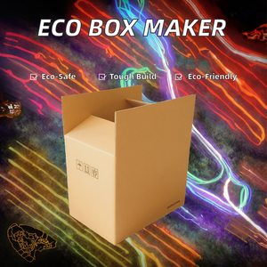 กล่องกระดาษลูกฟูกขนาดใหญ่คุณภาพสูง เป็นมิตรกับสิ่งแวดล้อม เคลือบด้านบุฟองน้ำ ปิดด้วยแม่เหล็ก รีไซเคิลได้ - Product Image 2