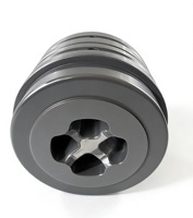 Matrice d'extrusion personnalisée pour profilés de portes et fenêtres en métal Huayi, modèle CN GUA 1