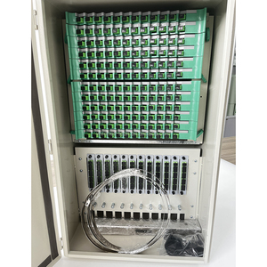 144 lõi mạng lưu trữ sợi quang Tủ sợi quang Splitter tủ cho FTTH Viễn Thông ngoài trời - Product Image 5