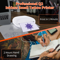 Grosir Printer stiker saku portabel Q2 Inkless USB Label Mini Printer ponsel pintar untuk bisnis kecil dalam stok