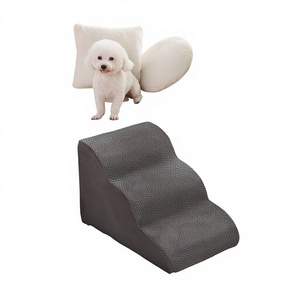 Factory Direct <strong>Dog</strong> Stairs Pet Ladder Sponge <strong>Steps</strong> Small <strong>Dog</strong> Bubble Velvet Sofa <strong>Bed</strong> - Product Image 1