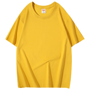 T-shirt da uomo di alta qualità con collo <span class=keywords><strong>a</strong></span> girocollo taglie forti 100% cotone di lusso pesante <span class=keywords><strong>a</strong></span> tracolla per uomo - Product Image 6