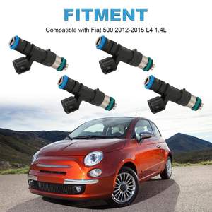 Inyectores de combustible compatibles con Fiat 500 2012 <span class=keywords><strong>2013</strong></span> 2014 2015 1.4L Reemplazo # 800-2171N, R92844AA para Fiat 500 (2012-2015) - Product Image 4