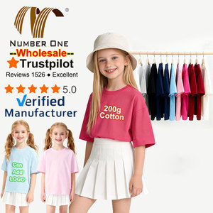Nueva Camiseta de Algodón para Niños, Camiseta Lisa para Niños Pequeños, Ropa de Verano, Ropa Urbana para Adolescentes, Camiseta de Manga Corta para Niños, Camiseta Lisa para Niñas de 110-170 cm - Product Image 1