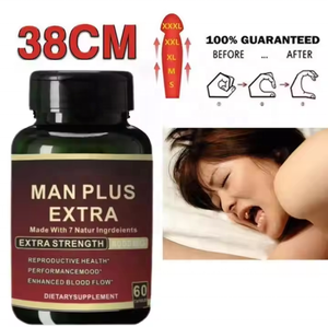 Cápsulas de Suplemento Herbal Masculino Maca para Aumento do Pênis e Maior Intimidade Suplementos de Saúde para Adultos - Product Image 1