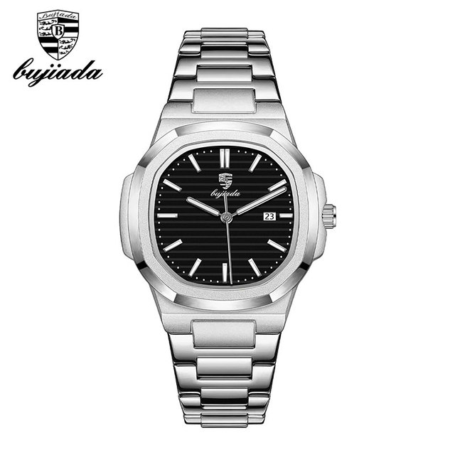 Best Selling Brand Wristwatch Ultra Thin Men's Quartz Watches with Calendar Luxury Watch for Men
