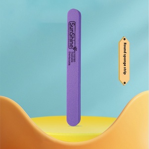 Kit de manucure professionnel : Bande de polissage en forme de diamant, éponge EVA double face, lime à ongles droite en bois, polissoir et kit de ponçage - Product Image 6