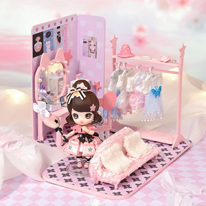 KNOWME <span class=keywords><strong>Puzzle</strong></span> 3D Educativo Fai-da-Te per Bambini, Casa delle Bambole in Legno con Stanza della Principessa e Figurine IP - Product Image 1