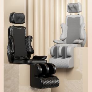 Tappetino massaggiante elettrico multifunzione a pressione digitale, con vibrazione e riscaldamento automatico per collo, schiena e vita, massaggiatore per seduta umana - Product Image 6