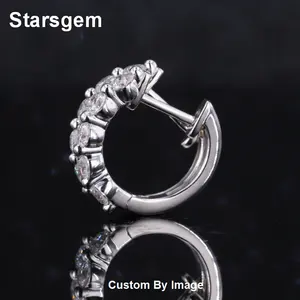 Starsgem High-end Jewelry Diamomd Earring Dimond Earings Aretes De Oro