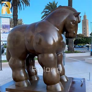 Gran oferta, diseño Popular, bronce, Fernando <span class=keywords><strong>Botero</strong></span>, estatua <span class=keywords><strong>de</strong></span> <span class=keywords><strong>caballo</strong></span> gordo, escultura para Decoración - Product Image 1