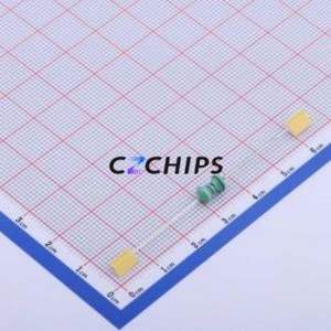 AL0510-100K Color Ring / Through-Hole Inductor Through hole Component (THT),D5xL10.5mm 10uH 10% 126mA 450mOhm - Product Image 2