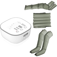 Masseur de compression d'air pour jambes, genoux, pieds et chevilles, à ondes d'air, prix d'usine, vente en gros, OEM