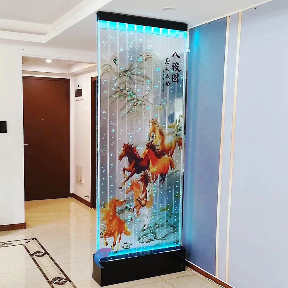 Bubble Panel with painted