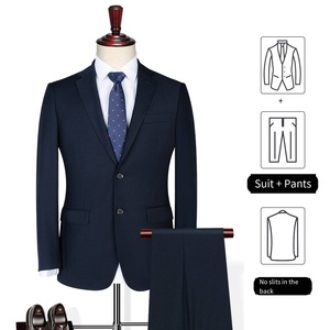 HARCHOY Costumes d'affaires pour hommes pour adultes <span class=keywords><strong>Assurance</strong></span> bancaire Professions juridiques Pantalon respirant à fermeture éclair en stock pour le lieu de travail - Product Image 6