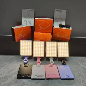 Luz LED de Clip VL-60 al por Mayor, Portátil, Recargable, 3 Colores, de Bolsillo, para Maquillaje, Transmisiones en Vivo y Cámaras de Video - Product Image 2