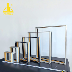 Khung Tranh Nhôm Tròn Chải Theo Yêu Cầu Khung Kim Loại Khung Nhôm Định Hình - Product Image 1