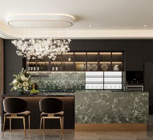 Ensemble de Meubles de Cuisine en Bois Mauricien, Italien, Éthiopien, Vietnamien et Turc Prêt à Poser - Product Image 3