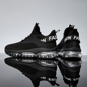 Zapatillas deportivas de verano 2026 para hombre, con cordones, transpirables, de malla blanca, con suela gruesa y amortiguación suave, informales, para correr y caminar. - Product Image 5