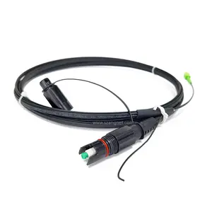 1 Fiber SC/APC To Opti-tap Connector Drop Cables Dielectric ROC Drop Cable