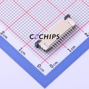 FC10-S12DCT-00 FFC/FPC Connector SMD,P=1mm,Horizontal Mount Connector Drawer Type Bottom Contact 12P 1mm - Product Image 2