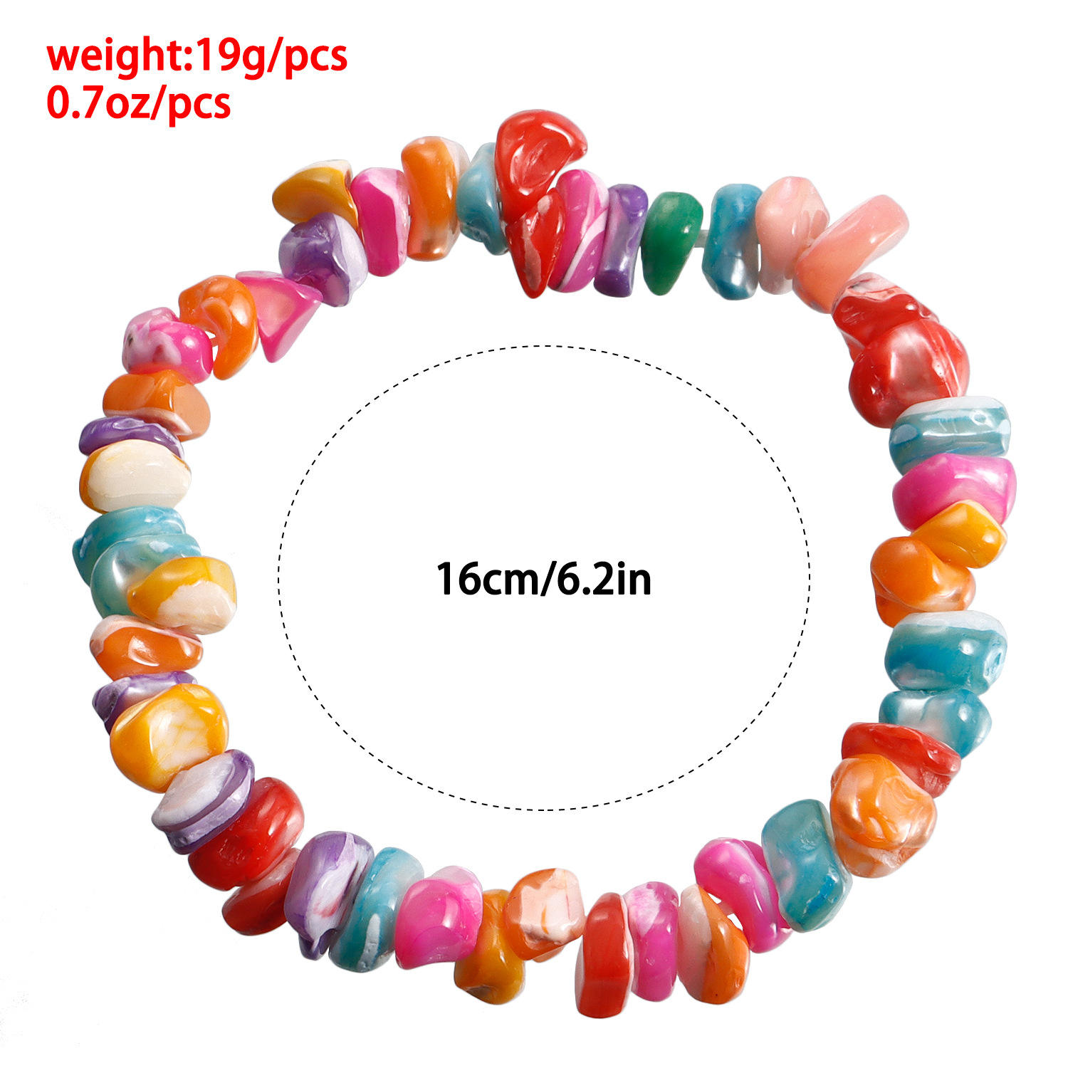 Pulsera elástico del cordón ZW1834