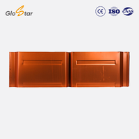 Système solaire commercial industriel PVRM1025 pour toitures, panneaux de toiture métalliques BIPV pour la production d'énergie en usine et entrepôt