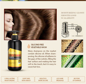 Champú Anticaída <span class=keywords><strong>Herber</strong></span> con Fórmula Natural, Aceite de Argán y Extracto de Raíz de Jengibre para Engrosar el Cabello, Precio de Fábrica - Product Image 6