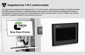 CC-X350U 맞춤형 UV 원패스 프린터, 플라스틱 백, 종이컵, 양철 병뚜껑용 무판 프린트 헤드(도시바 프린트 헤드) - Product Image 6
