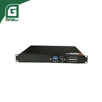 Barre de distribution d'alimentation GETEKnet OEM multi-prises Schuko Italie avec protection contre les surtensions, robuste, pour montage en rack, fabricants européens