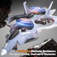 Drone de combat à missiles EVA avec caméra, télécommande en mousse, WIFI, photographie
