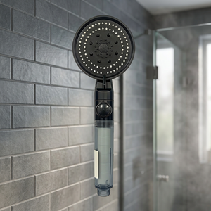 Soffione Doccia Circolare a Parete ERP dal Design Contemporaneo, Modello 33313, Spessore 1.2mm, Finitura Cromata in Alluminio, 100mm, per Bagno - Product Image 3