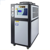 Refroidisseur d'eau industriel à air comprimé Dassaw 3HP/5HP/8HP/10HP 5kW 220V pour le traitement du plastique