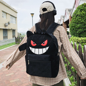 Cross-Border Casual New Cartoon Plush Backpack for Primary and Secondary School Students Large Capacity Campus School <b>Bag</b> - Product Image 3