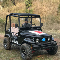 Nouveau style 2026, voiture tout-terrain Jeep, design noir, 4 roues motrices, taille réelle, chariot Jeep Club, buggy des dunes, kart Jeep à vendre