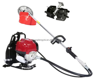 Two Stroke Four Stroke Knapsack Side-mount Gasoline Lawn Mower Weeding <b>Machine</b> Farm Garden <b>Grass</b> <b>Cutting</b> <b>Machine</b> - Product Image 1