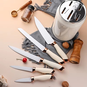 High-Quality Stainless Steel Kitchen <b>Knife</b> <b>Set</b> <b>Sharp</b> Chef <b>Knives</b> Paring <b>Knife</b> Kitchen <b>Knife</b> <b>Set</b> With Block - Product Image 2