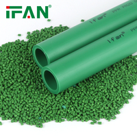 Tuyaux PPR de toutes sortes de l'usine IFAN, 20-160 mm, tuyaux d'eau PPR PN12.5/PN16/PN20/PN25, tuyaux PPR pour l'alimentation en eau