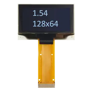 Монохромный графический дисплей с OLED-дисплеем 1,54 дюйма 128x64 дюйма