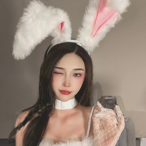 Vente chaude mode belle fourrure artificielle renard grande oreille bande de <span class=keywords><strong>cheveux</strong></span> femmes lapin oreille bande de <span class=keywords><strong>cheveux</strong></span> - Product Image 3