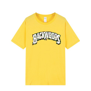 Camiseta de Algodón 100% de Calidad Superior, Talla Americana, con Estampado Gráfico de Tienda de Cigarrillos, Estilo Backwoods Cookie, con Logotipo Personalizado Impreso - Product Image 1