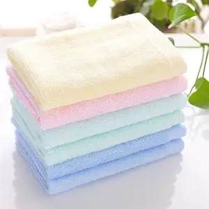 OEM & ODM 100% Bamboo Baby Washcloth Organic Soft Towel with Wash bag and gift box Baby Towel