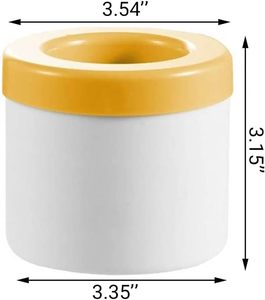 Moldes de silicona ecológicos y duraderos para cubitos de hielo, con capacidad para 60 cubitos, bandejas de hielo 3D tipo prensa. - Product Image 4