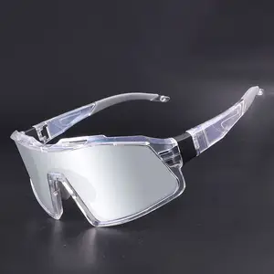 Custom logo eyewear women men uv400 outdoor motorcycle bike bicycle sun glasses cycle polarized cycling sports sunglasses