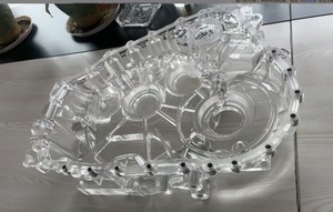 Cuerpo de válvula de policarbonato de alta precisión, Material POM transparente, piezas <span class=keywords><strong>CNC</strong></span> personalizadas de fábrica para dispositivos médicos, tipo EDM de alambre - Product Image 4