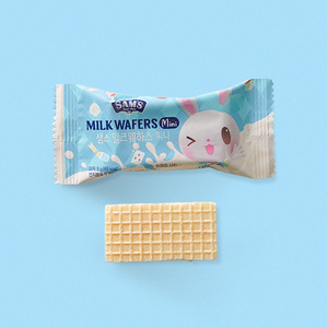 Galletas de Leche Sams Mini con Alto Contenido de Calcio, Caja de 50 Unidades, Snack Saludable para Niños, Productos Horneados, Snack para el Bienestar - Product Image 4