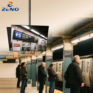 Support mural pour téléviseur à double écran Zeno Wholesale, inclinable et orientable, 32-<span class=keywords><strong>55</strong></span> <span class=keywords><strong>pouces</strong></span>, pour hôtel, bar, projet commercial - Product Image 3